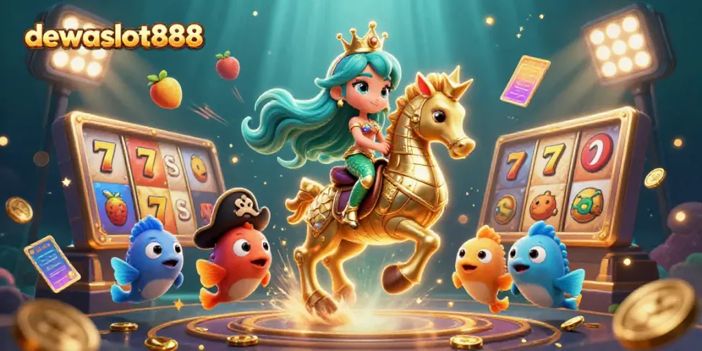 Menangkan jackpot dengan dewataslot888 di dunia slot bawah laut yang semarak dan dinamis.