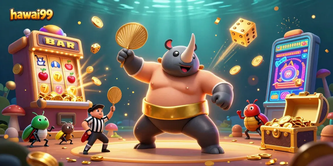 Bet on hawai99 with the energetic showdown of beetles in a vibrant casino adventure.